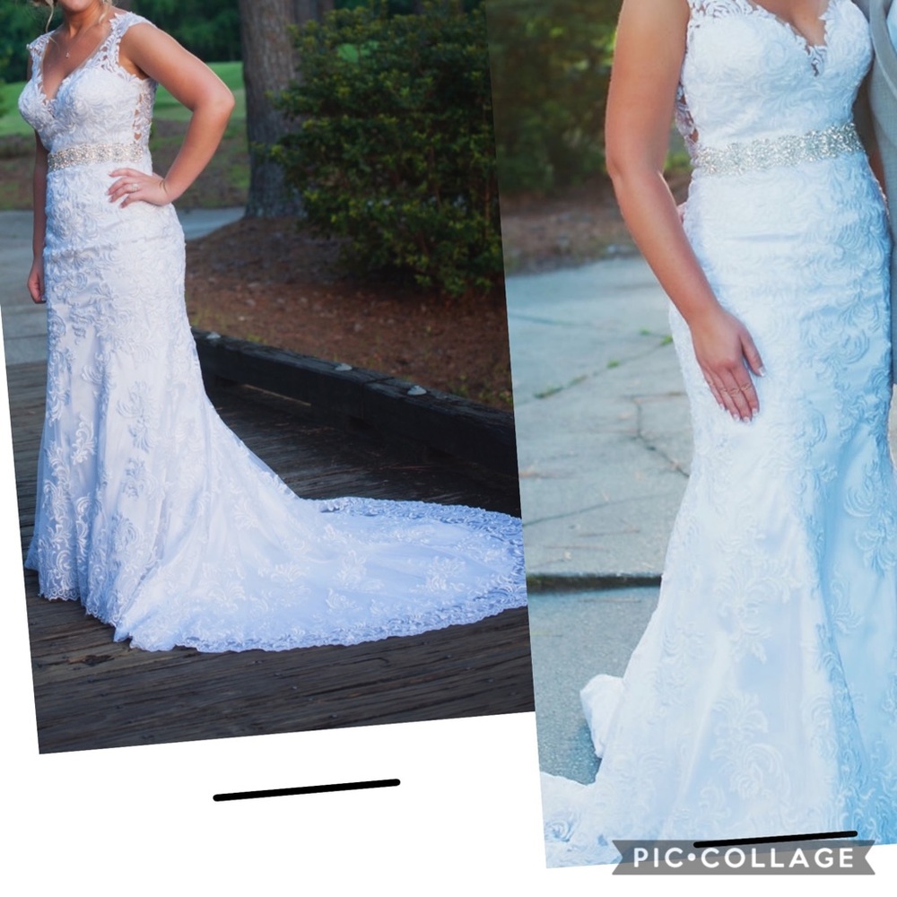 Madison James designer wedding gown